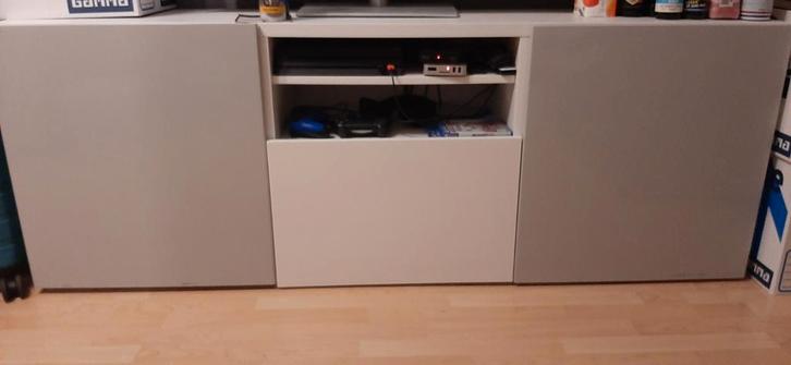 IKEA BESTÅ tv-meubel, Huis en Inrichting, Kasten | Televisiemeubels, Zo goed als nieuw, Minder dan 100 cm, 150 tot 200 cm, 25 tot 50 cm