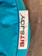 sit & joy zitzakken, Huis en Inrichting, Zitzakken, Ophalen, Gebruikt, Blauw, Zitzakstoel