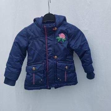 Stoere blauwe meiden winterjas mt 92 merk Vingino beschikbaar voor biedingen
