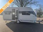 Hobby De Luxe 460 UFE, Caravans en Kamperen, Schokbreker, Rondzit, Hobby, Bedrijf
