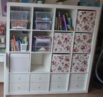 Witte Kallax kast, Ophalen, Gebruikt, 100 tot 150 cm, 100 tot 150 cm