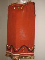 Te koop aangeboden: Dames Indianenjurk jute, Maat 38/40 (M), Carnaval, Ophalen of Verzenden, Zo goed als nieuw