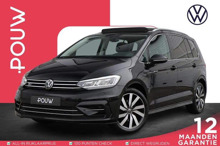 Volkswagen Touran 1.5 TSI 150pk DSG R-Line 7p | Panoramadak, Auto's, Volkswagen, Bedrijf, Te koop, Touran, ABS, Achteruitrijcamera