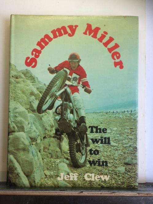 Sammy Miller-The will to win - Jeff Clew -1976, Boeken, Motoren, Gelezen, Algemeen, Ophalen of Verzenden