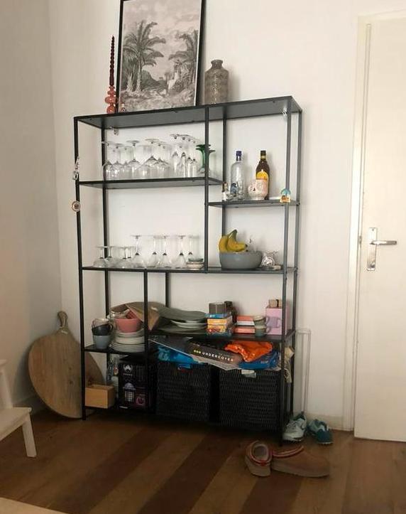 Mooie open wandkaat, Huis en Inrichting, Kasten | Wandmeubels, Zo goed als nieuw, 150 tot 200 cm, Minder dan 150 cm, 25 tot 50 cm