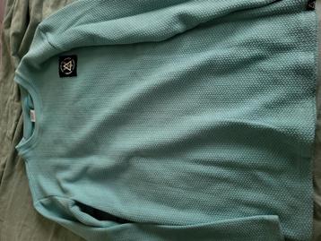 Longsleeve- trui mintgroen beschikbaar voor biedingen