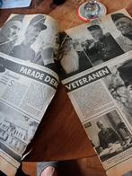 Artikel over Bronbeek Arnhem parade der veteranen 1953, Verzamelen, Tijdschriften, Kranten en Knipsels, 1940 tot 1960, Ophalen of Verzenden