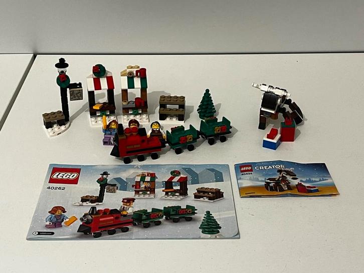 Lego 40262 en 40343, Kinderen en Baby's, Speelgoed | Duplo en Lego, Zo goed als nieuw, Ophalen of Verzenden