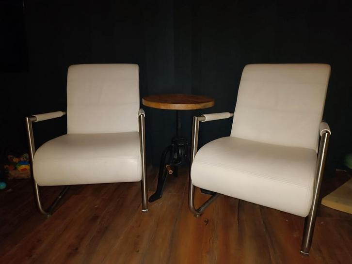 Twee leren Henders & Hazel fauteuils, Huis en Inrichting, Fauteuils, Ophalen