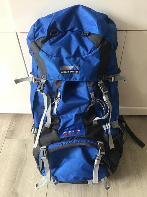 Nieuwe High Peak Sherpa 65 +10 backpack rugzak nu € 75,-, Sport en Fitness, Bergsport en Wandelen, Nieuw, Rugzak, Ophalen of Verzenden