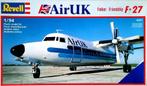 Model van een F-27 van Air UK (schaal 1/94) van Revell, Hobby en Vrije tijd, Modelbouw | Vliegtuigen en Helikopters, 1:72 tot 1:144