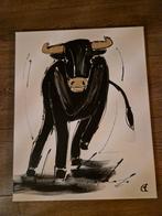 Schilderij / El Toro, Antiek en Kunst, Kunst | Schilderijen | Klassiek, Ophalen of Verzenden