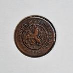 Zeldzame halve cent 1883 Willem III, Ophalen of Verzenden, Koning Willem III, Overige waardes, Losse munt