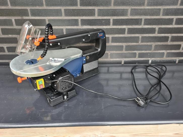 Ferm figuurzaagmachine SSM1005, Doe-het-zelf en Verbouw, Gereedschap | Zaagmachines, Zo goed als nieuw, Figuurzaag, Minder dan 600 watt