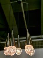 Vintage hanglamp / luster iceglas Kaiser Leuchten, Ophalen, ., Vintage, Nieuw