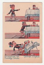 Kareltje Schots.  Ned. Illustratoren.  Gestrafte snoeplust, Verzenden, 1920 tot 1940, Gelopen, Overige thema's
