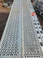 Layher Stalen vlonder LW 2,57x0,32 buisoplegging z.g.a.n., Doe-het-zelf en Verbouw, Ophalen, ., Zo goed als nieuw, Minder dan 2 meter