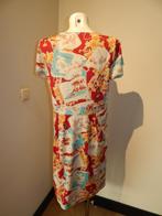 King Louie stretch jurk chinese thema print kleuren XL, Kleding | Dames, Jurken, Overige kleuren, Verzenden, Maat 46/48 (XL) of groter