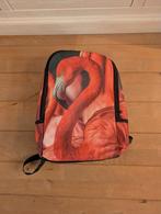 Flamingo Rugzak, Sieraden, Tassen en Uiterlijk, Tassen | Damestassen, Ophalen of Verzenden, Zo goed als nieuw, Rood, Overige typen