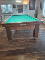 Jan Brock biljarttafel  230×115 cm met verwarming, Ophalen, Gebruikt, Biljarttafel