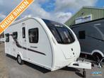 Sprite Cruzer 470 SR Dwarsbed Zit Luifel Douch, Caravans en Kamperen, Caravans, Standaardzit, Bedrijf, Overige typen, 4 tot 5 meter