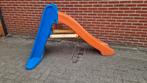 Kinderglijbaan - Blauw/Oranje, Ophalen, Gebruikt, Glijbaan, Aanbouwonderdeel