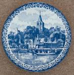 4 Borden Delft Blauw Vier Jaargetijden, Antiek en Kunst, Antiek | Wandborden en Tegels, Ophalen of Verzenden