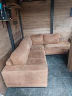 De Bommel Hoekbank 4-zits met Lounge, 250 tot 300 cm, Gebruikt, 100 tot 125 cm, Hoekbank