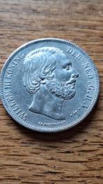 Rijksdaalder Willem 3 1874, Ophalen of Verzenden, Koning Willem III, 2½ gulden