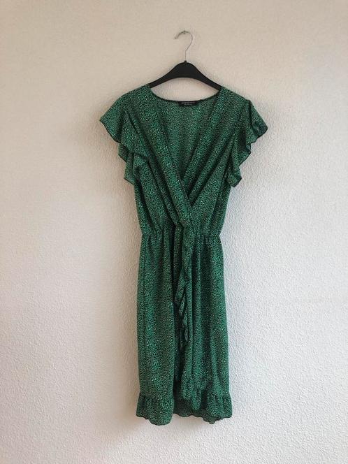 Zomer jurkje maat L, Kleding | Dames, Jurken, Zo goed als nieuw, Maat 42/44 (L), Groen, Knielengte, Ophalen of Verzenden