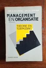 Keuning & Eppink - Management en organisatie, Boeken, Ophalen of Verzenden, Zo goed als nieuw, Sociale wetenschap