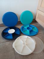 Tupperware party/hapjes/tapasschaal, serveerschaal, dienblad, Huis en Inrichting, Ophalen of Verzenden, Gebruikt, Wit, Schaal