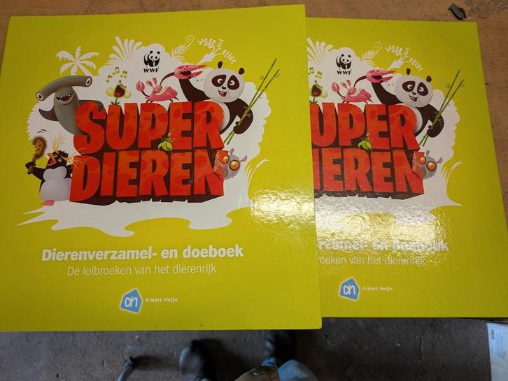 verzamelkaarten Albert Heijn albums Super Dieren, Verzamelen, Supermarktacties, Albert Heijn, Ophalen of Verzenden