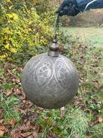 Koperen gaatjes lamp, Huis en Inrichting, Ophalen, Zo goed als nieuw, Metaal, Minder dan 50 cm