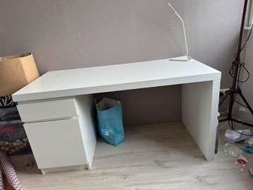 IKEA Malm Bureau - Wit - afbeelding 2