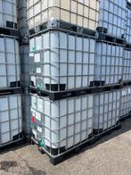IBC 1000L met kunststof pallet 100% schoon!, Kunststof, Met kraantje, 150 liter of meer, Ophalen of Verzenden