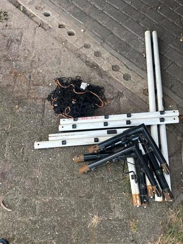 Voetbal net met Frame beschikbaar voor biedingen