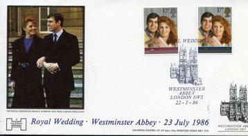 Engeland 86 892 Huwelijk Prins Andrew X Miss Sarah Ferguson beschikbaar voor biedingen