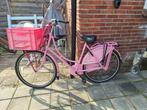Roze fiets met krat. 18 inch., Ophalen, Versnellingen, Spirit, 53 tot 56 cm