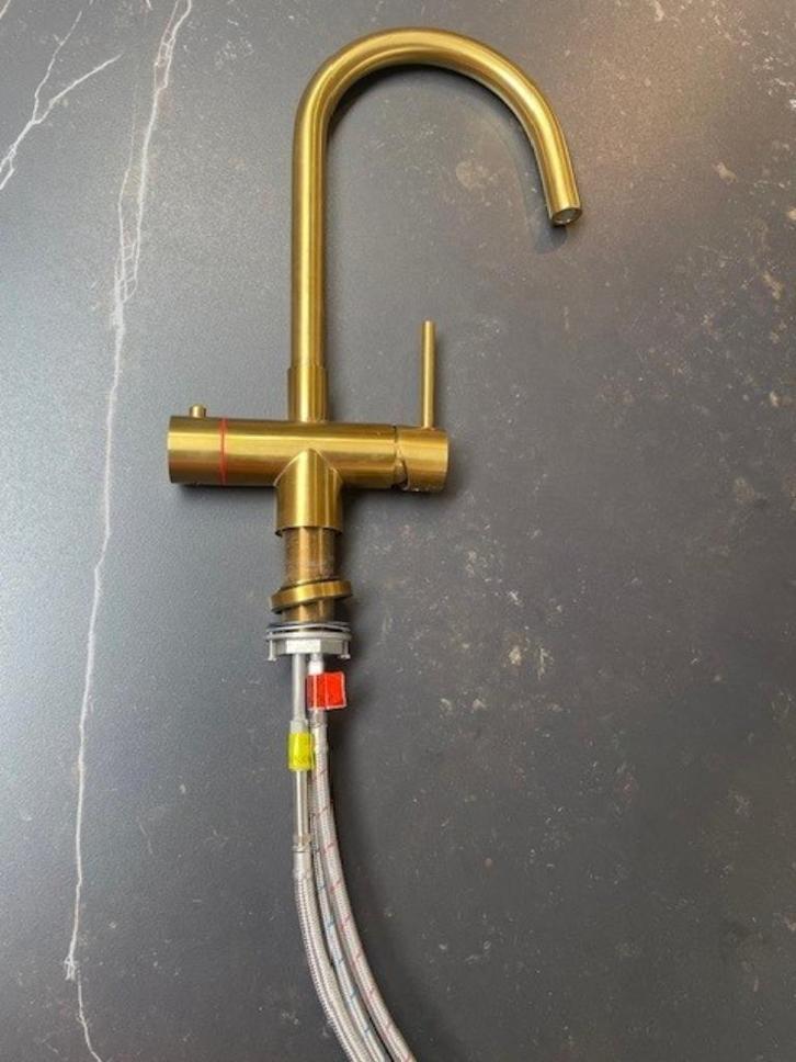 Selsiuz kokend water kraan (goudkleurig), Witgoed en Apparatuur, Overige Witgoed en Apparatuur, Zo goed als nieuw, Ophalen