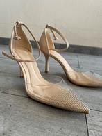 Stradivarius beige hakken maat 40, Ophalen of Verzenden, Zo goed als nieuw, Beige