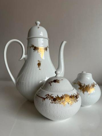 5-delig theeservies Bjorn Wiinblad Rosenthal Romanze Goud beschikbaar voor biedingen