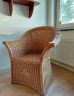 Rieten stoel, Ophalen, Gebruikt, Bruin, Riet of Rotan