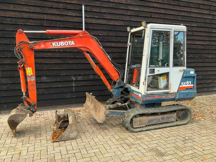 1995 Kubota Kx 61 Midigraafmachine, Zakelijke goederen, Machines en Bouw | Kranen en Graafmachines, Graafmachine