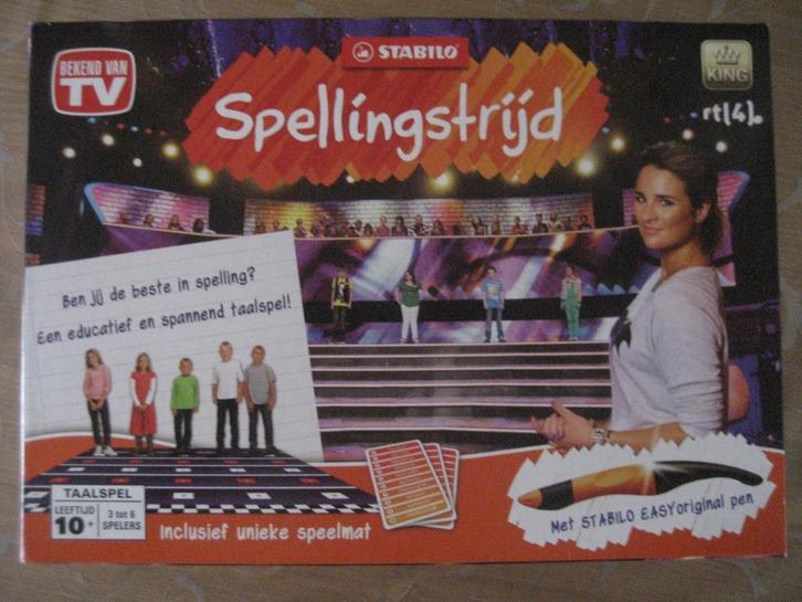Spellingsstrijd, Kinderen en Baby's, Speelgoed | Educatief en Creatief, Zo goed als nieuw, Taal en Lezen, Ophalen of Verzenden
