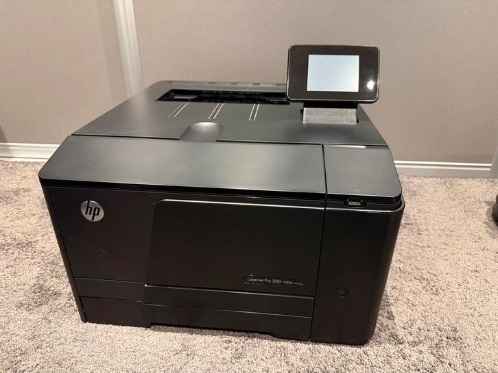 HP LaserJet Pro 200 Color, Computers en Software, Printers, Gebruikt, Printer, Laserprinter, Kleur printen, Draadloos, Ophalen