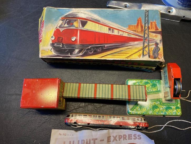Lehmann blikken Liliput Express, Antiek en Kunst, Antiek | Speelgoed, Verzenden