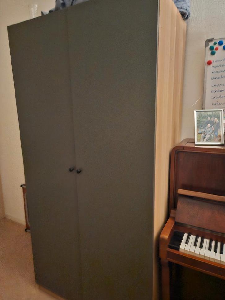 Gratis Pax kledingkast, licht hout/grijs, 1 x 2.01 x 0,58, Huis en Inrichting, Kasten | Kledingkasten, Zo goed als nieuw, 200 cm of meer