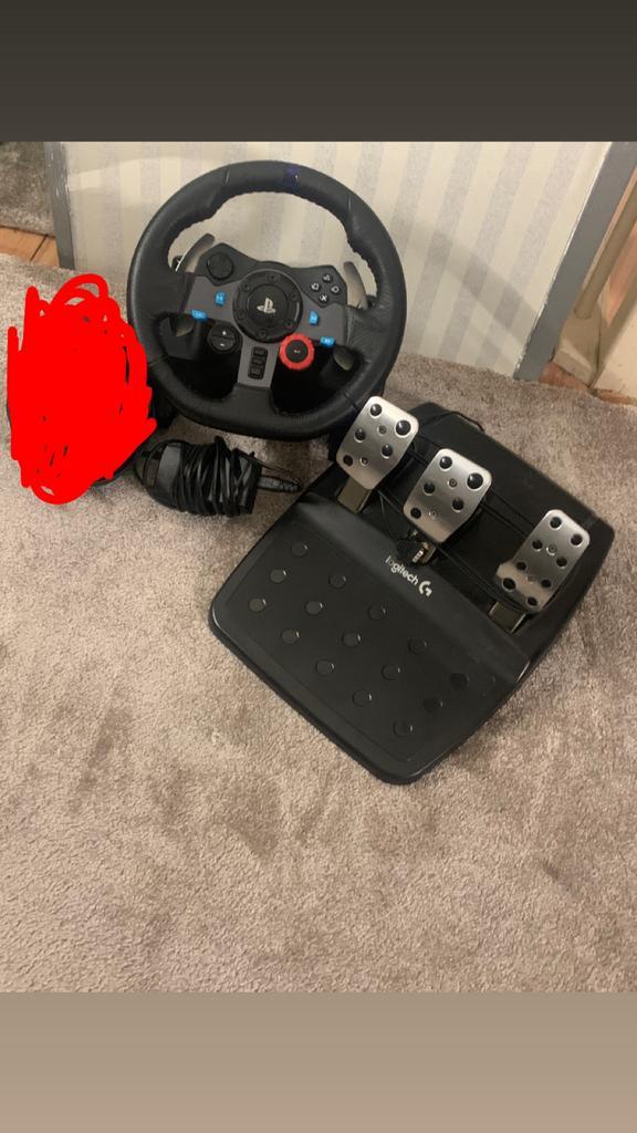 Logitech G29 racestuur + pedalen – goede staat, Spelcomputers en Games, Spelcomputers | Sony PlayStation Consoles | Accessoires