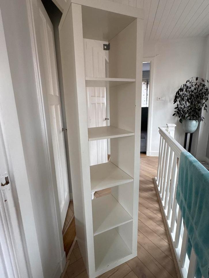 Ikea Billy kast met planken, Huis en Inrichting, Kasten | Boekenkasten, Gebruikt, Minder dan 50 cm, 200 cm of meer, 25 tot 50 cm